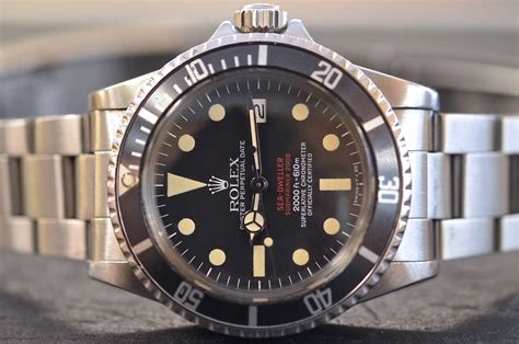 rolex sea dweller scritta rossa opinioni|Deep inside: The Rolex Sea.